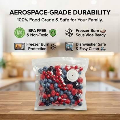 PureVacCordless™  Vacuum Sealer & Food Storage Bundle